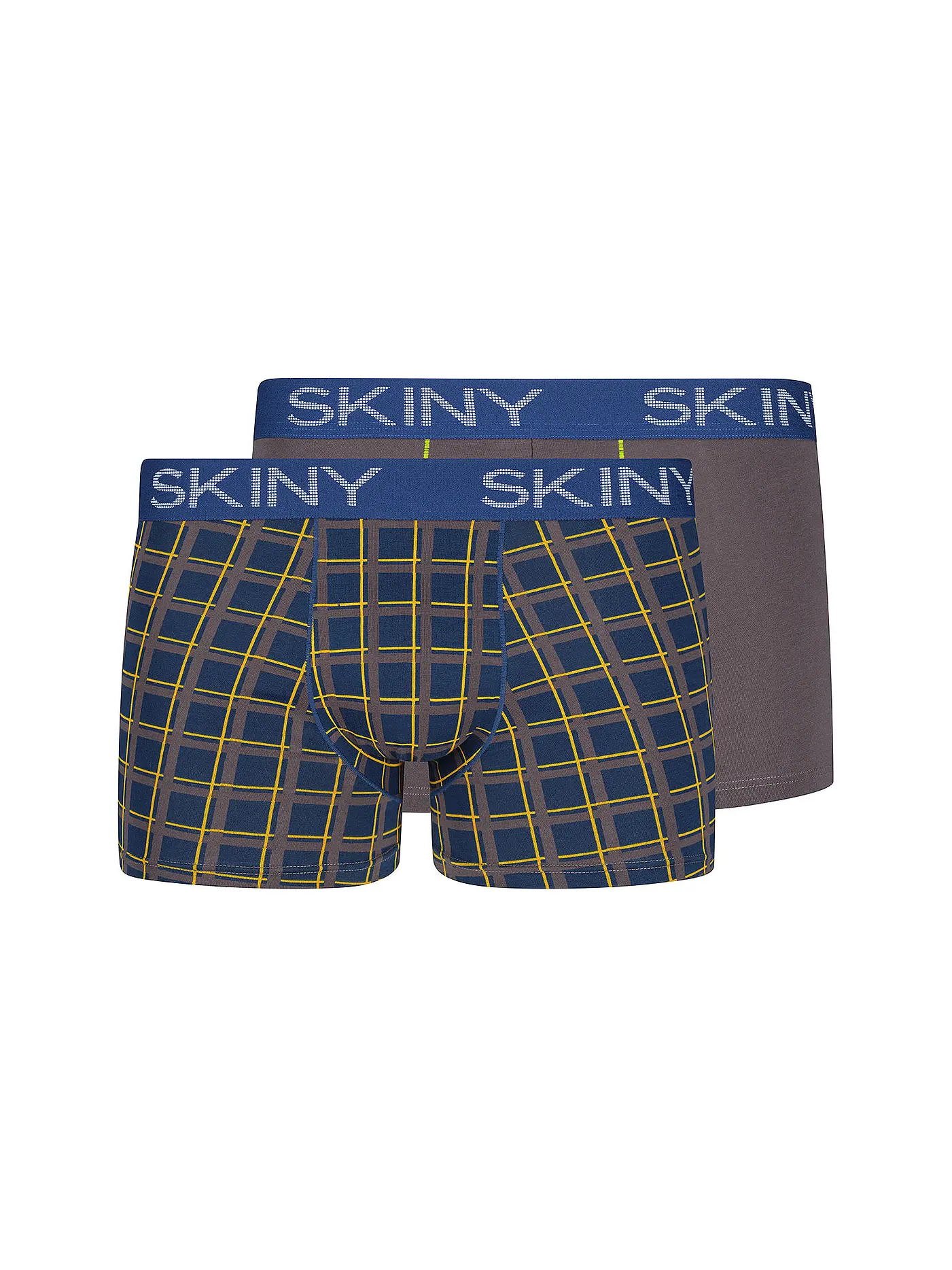 SKINY | Pants 2er Pkg. lapisblue stripes selection | braun